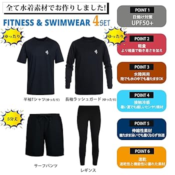 【ARMOTO】 ラッシュガード メンズ 水着 長袖 パーカー レギンス サーフ Amazon.co.jp: 【ARMOTO】ラッシュガード メンズ 水着 長袖